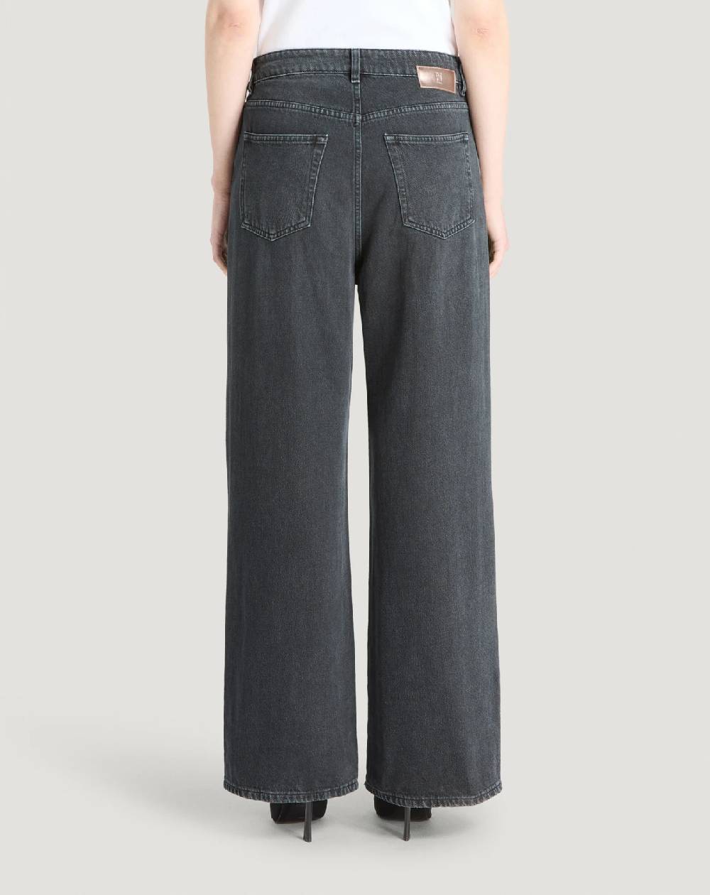 Pt Torino Jeans Miley in black denim Negozio