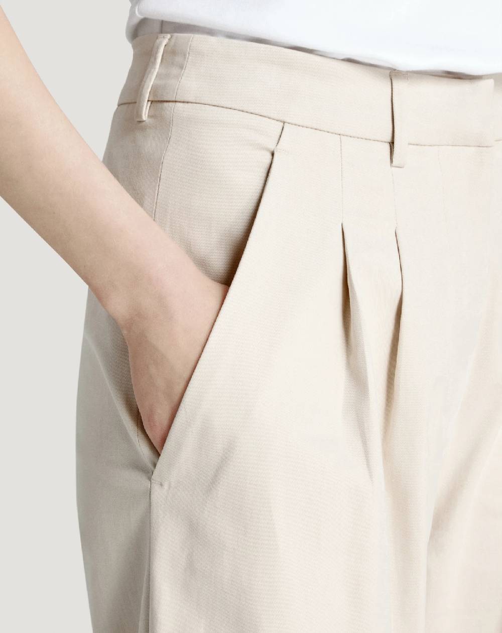 Pt Torino Pantaloni Frankie in twill Negozio online di fabbrica