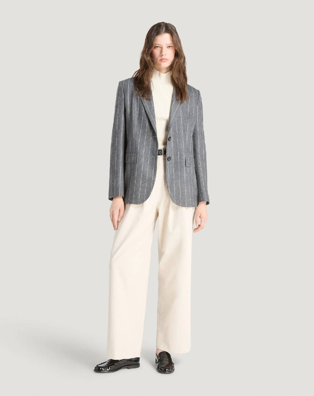 Pt Torino Pantaloni Frankie in twill Negozio online di fabbrica