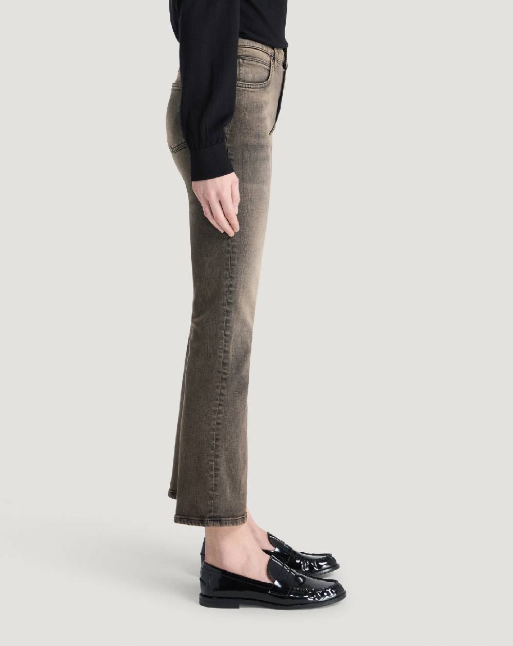 Pt Torino Jeans Kim in black denim stretch Flash Sale