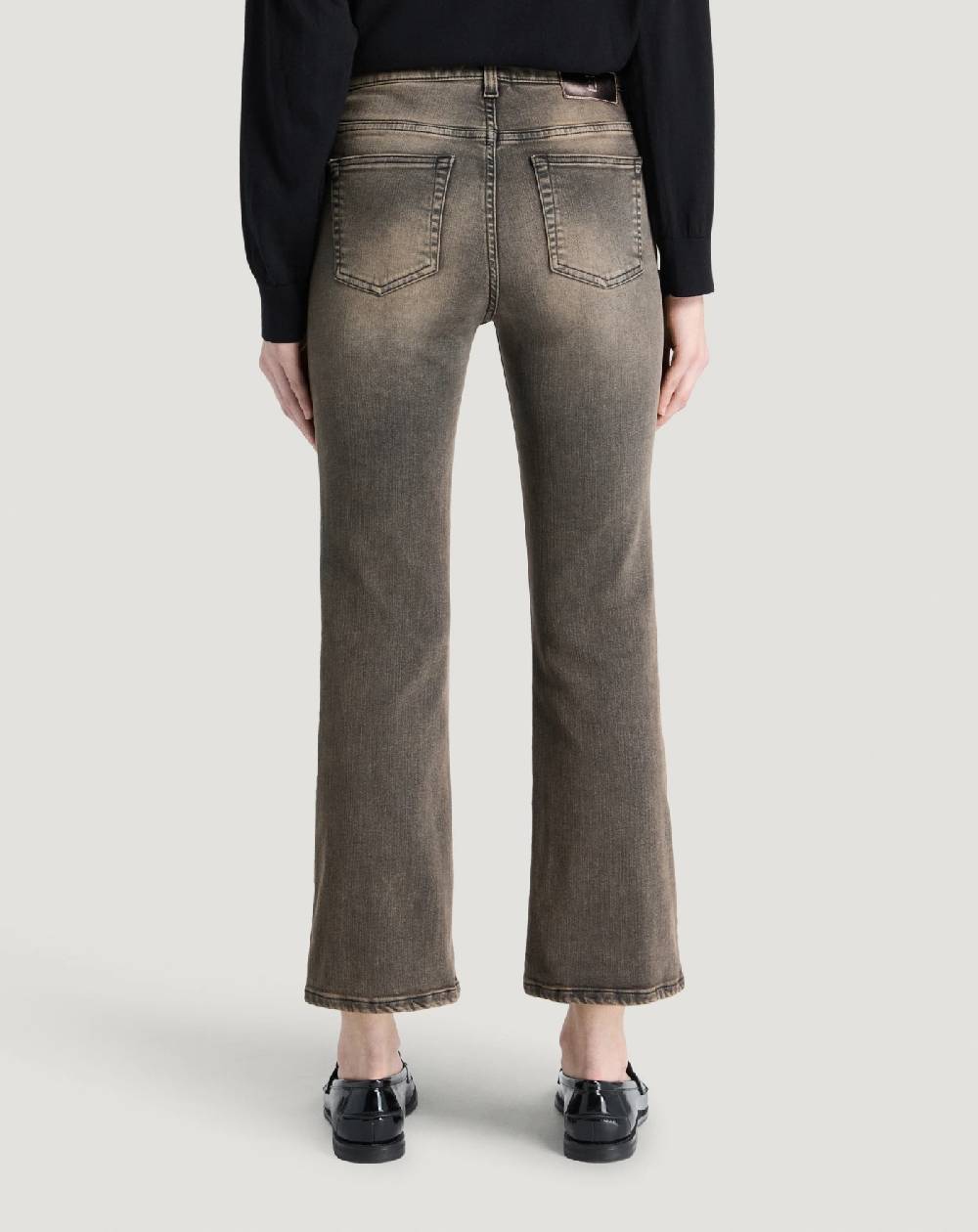Pt Torino Jeans Kim in black denim stretch Flash Sale