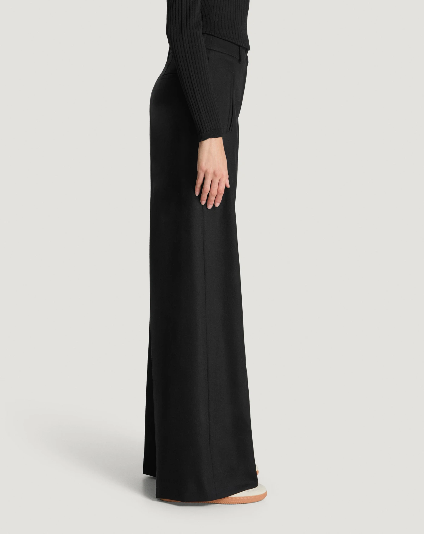 Pt Torino Pantaloni Alessandra in flanella Shopping online