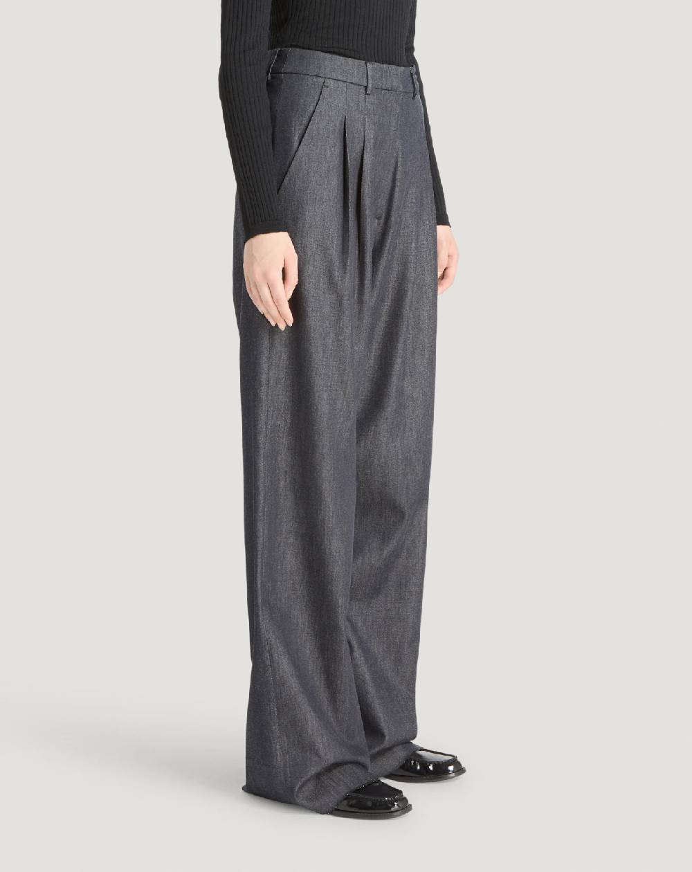Pt Torino Jeans Frankie in denim di cotone e seta Offerta esclusiva