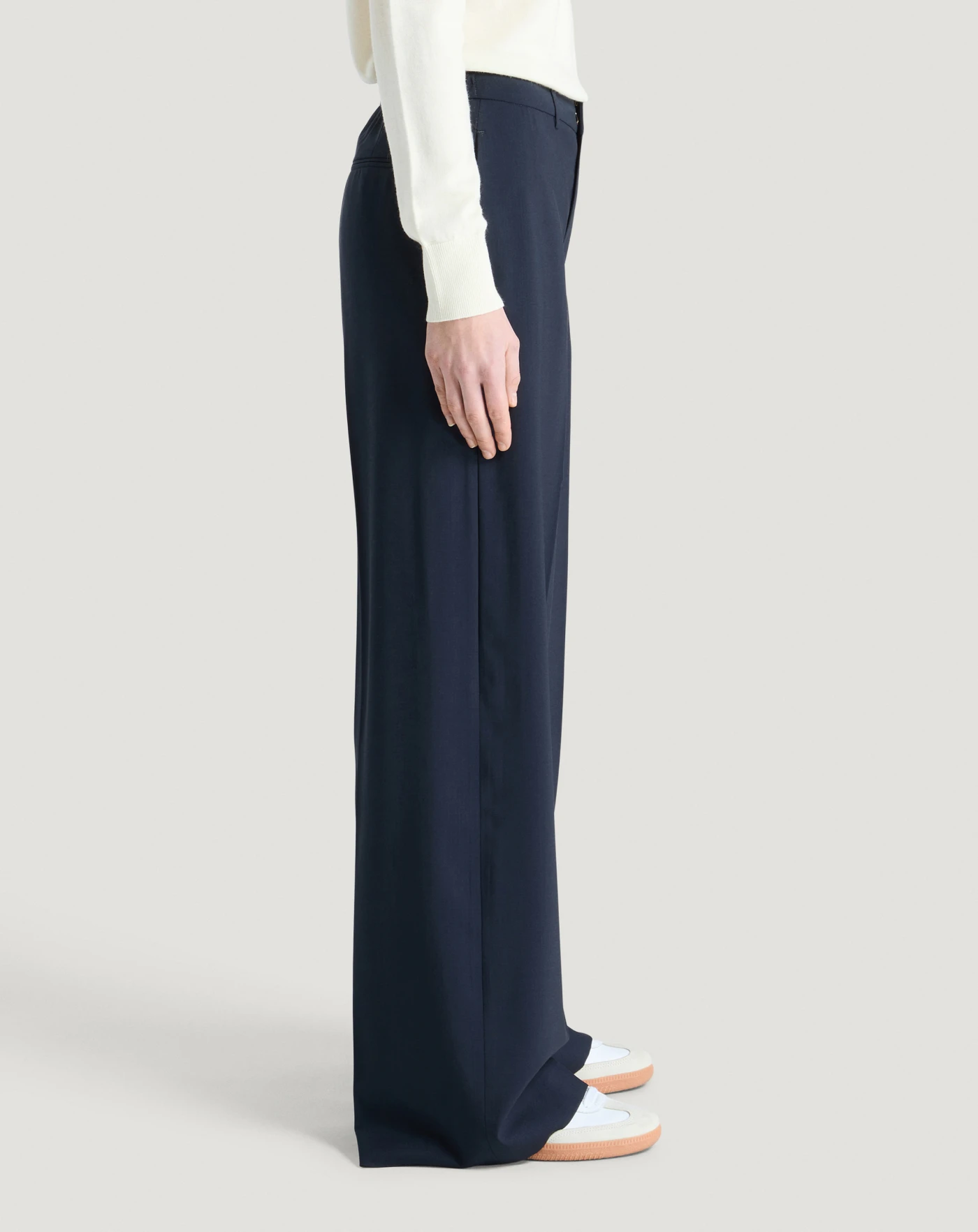 Pt Torino Pantaloni Lorenza in lana Black Friday