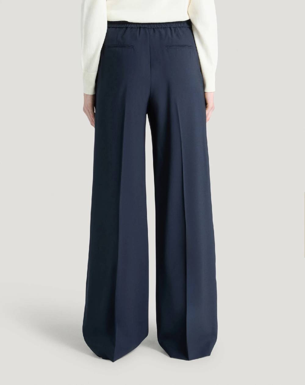 Pt Torino Pantaloni Lorenza in lana Black Friday