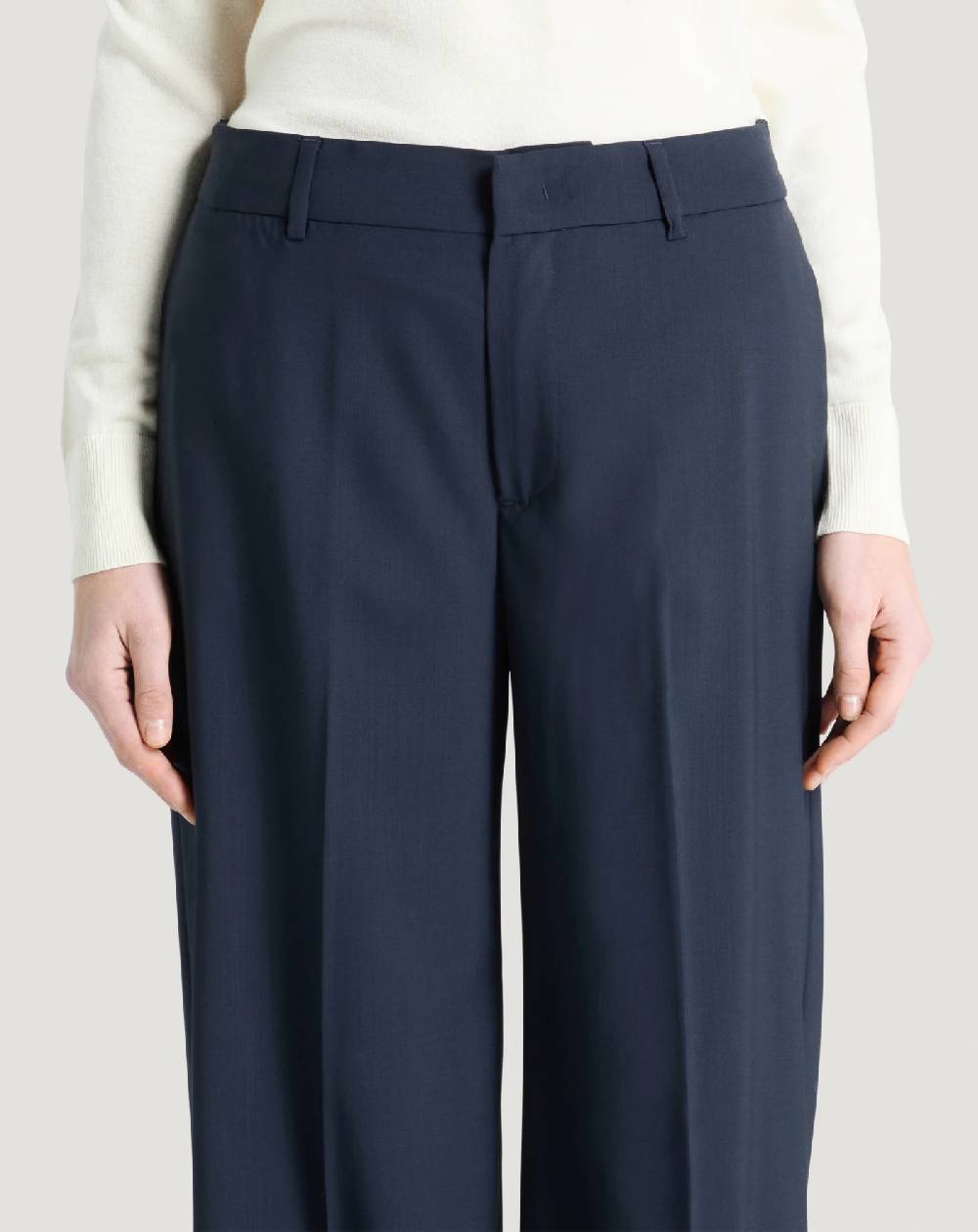 Pt Torino Pantaloni Lorenza in lana Black Friday