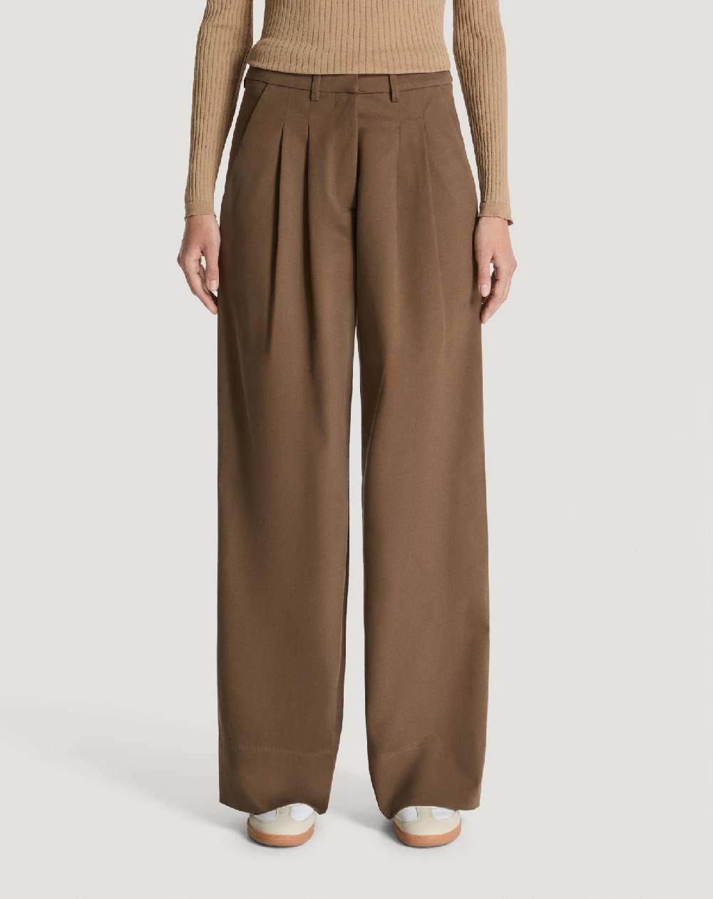 Pt Torino Pantaloni Frankie in twill Vendita calda