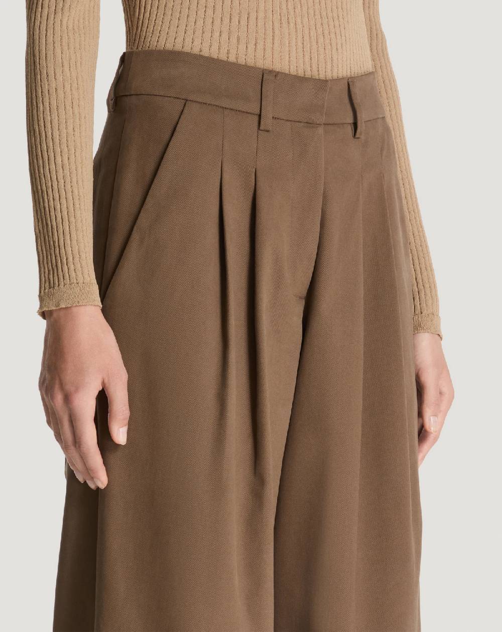 Pt Torino Pantaloni Frankie in twill Vendita calda