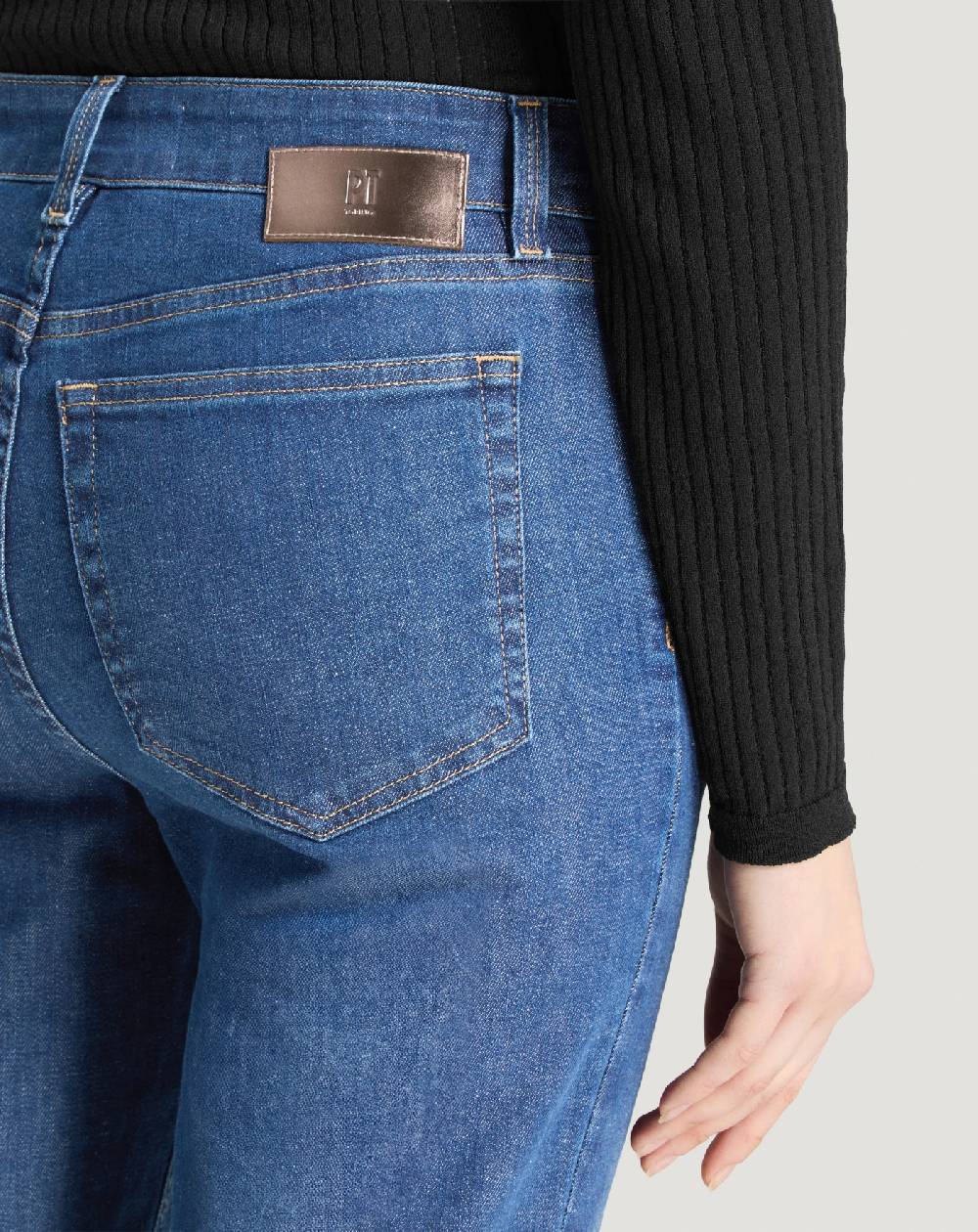 Pt Torino Jeans Alanis in stretch indigo batavia Latest fashion