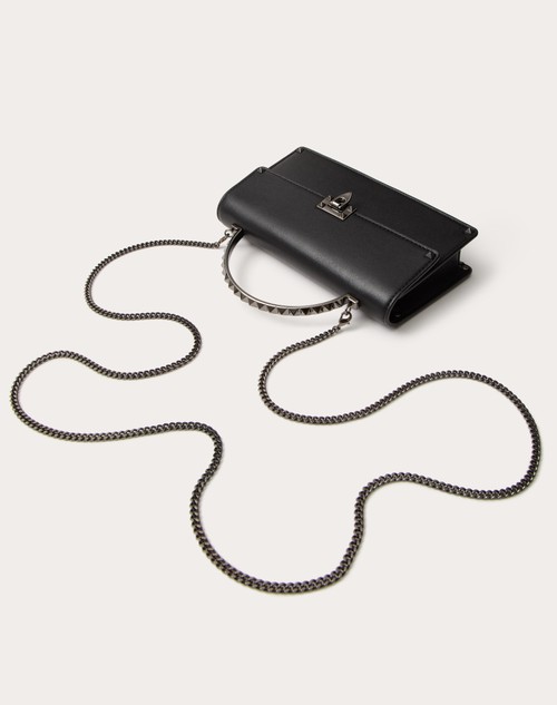 Red Valentino MINI BORSA A MANO ROCKSTUD IN VITELLO Vendita Calda
