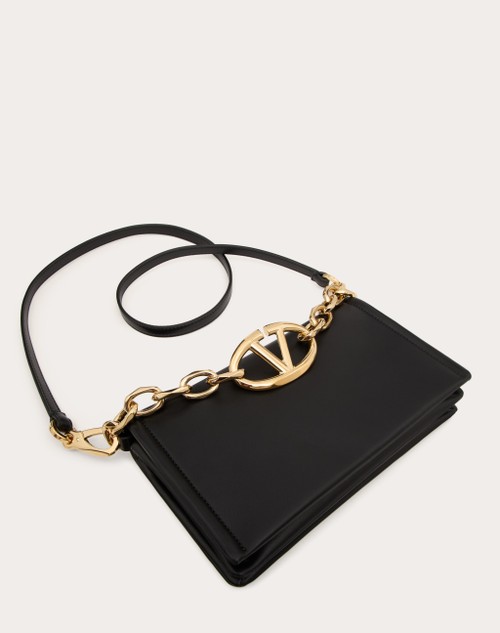 Red Valentino CLUTCH VLOGO CHAIN IN NAPPA CON CATENA Vendite Flash