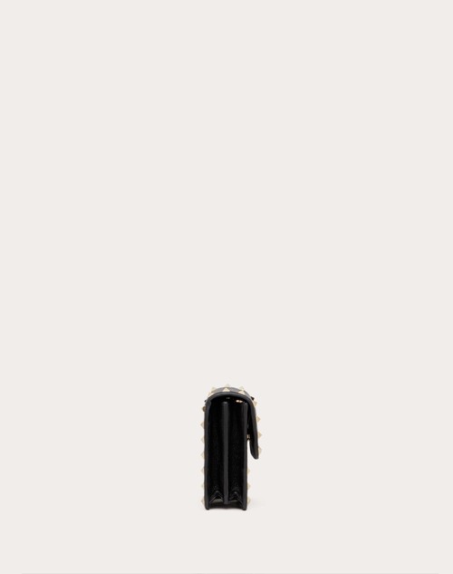 Red Valentino POUCH CON CATENA ROCKSTUD IN VITELLO GRANATO Negozio
