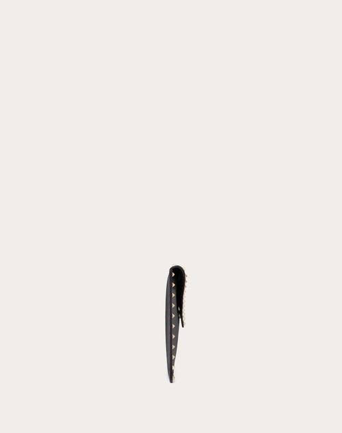 Red Valentino POUCH ROCKSTUD IN VITELLO GRANATO Italia