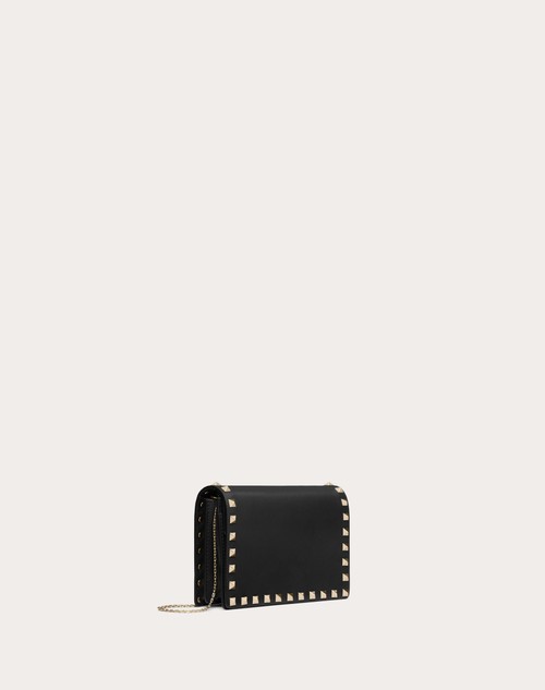 Red Valentino POUCH CON CATENA ROCKSTUD IN VITELLO In Linea