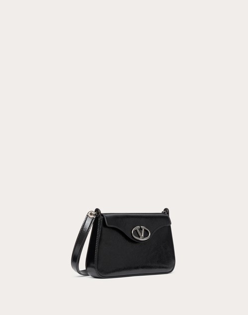 Red Valentino MINI BORSA A TRACOLLA VLOGO THE BOLD EDITION IN VITELLO LUCIDO Soddisfazione Garantita