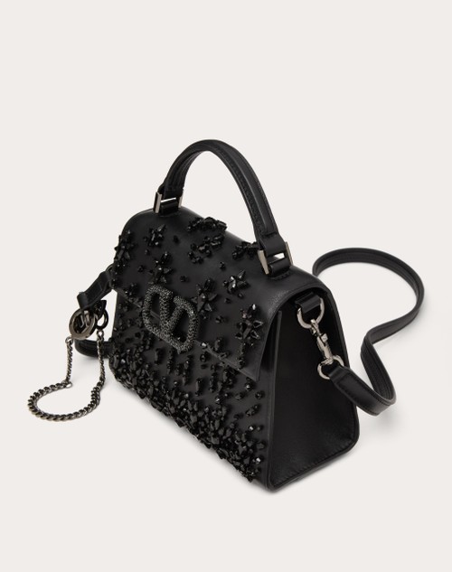 Red Valentino BORSA A MANO MINI VALENTINO GARAVANI VSLING RICAMATA Sconto