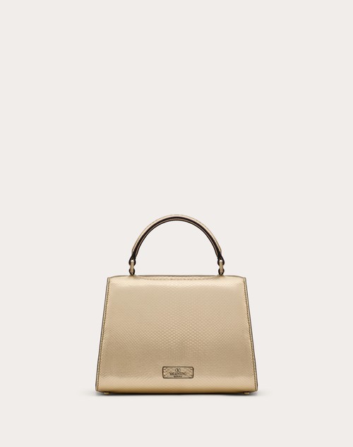 Red Valentino BORSA A MANO PICCOLA VALENTINO GARAVANI VSLING IN KARUNG METALLIZZATO Saldi