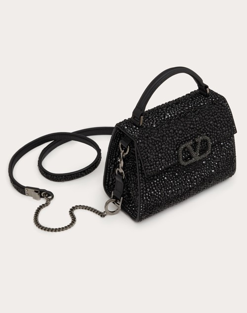 Red Valentino BORSA A MANO MINI VSLING CON RICAMO SPARKLING In Saldo