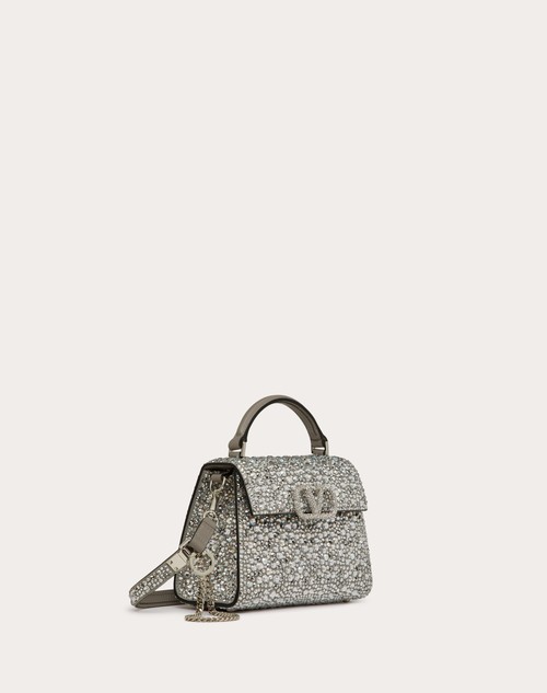 Red Valentino BORSA A MANO MINI VSLING RICAMATA Nuova
