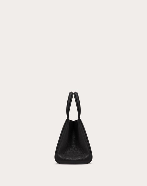 Red Valentino BORSA A MANO PICCOLA VALENTINO GARAVANI ALLTIME IN VITELLO GRANATO 2025
