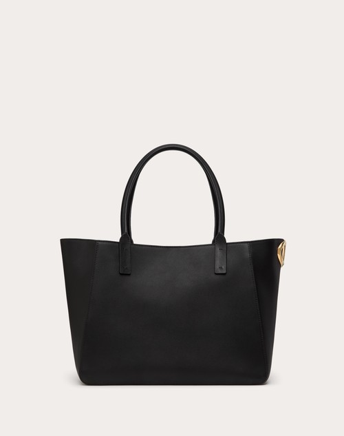 Red Valentino BORSA SHOPPING VLOGO SIDE IN VITELLO NAPPATO Vendita