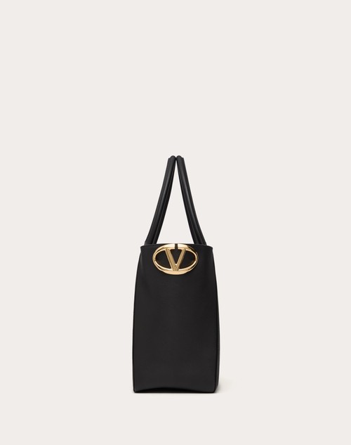 Red Valentino BORSA SHOPPING VLOGO SIDE IN VITELLO NAPPATO Vendita