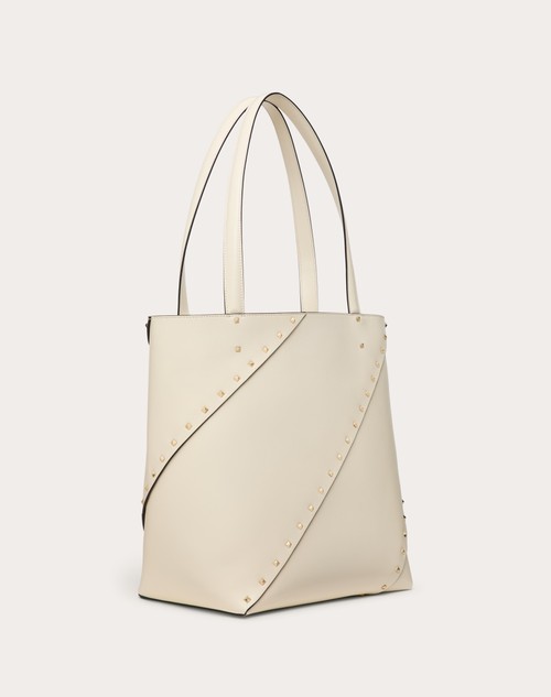 Red Valentino BORSA SHOPPING VALENTINO GARAVANI VALENTINO GARAVANI ROCKSTUD WISPY IN VITELLO Affare Del Giorno