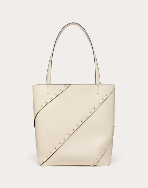 Red Valentino BORSA SHOPPING VALENTINO GARAVANI VALENTINO GARAVANI ROCKSTUD WISPY IN VITELLO Affare Del Giorno