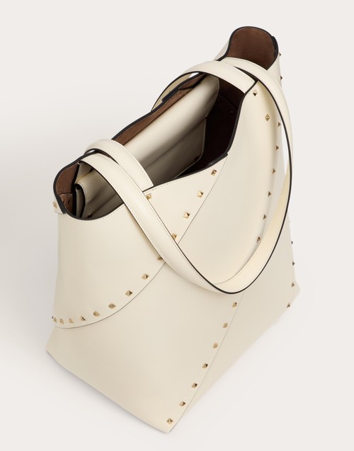 Red Valentino BORSA SHOPPING VALENTINO GARAVANI VALENTINO GARAVANI ROCKSTUD WISPY IN VITELLO Affare Del Giorno