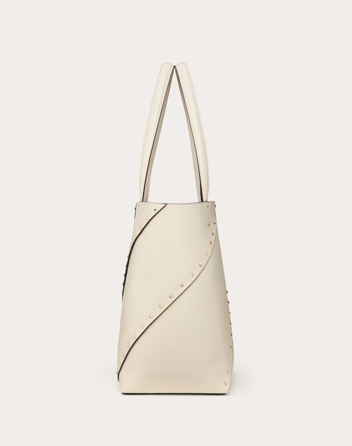 Red Valentino BORSA SHOPPING VALENTINO GARAVANI VALENTINO GARAVANI ROCKSTUD WISPY IN VITELLO Sottocosto