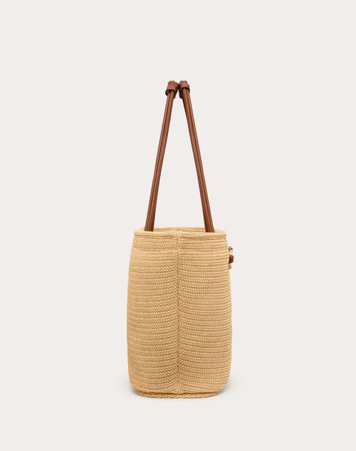 Red Valentino BORSA SHOPPING GRANDE VALENTINO GARAVANI ESCAPE IN RAFIA Convenienza