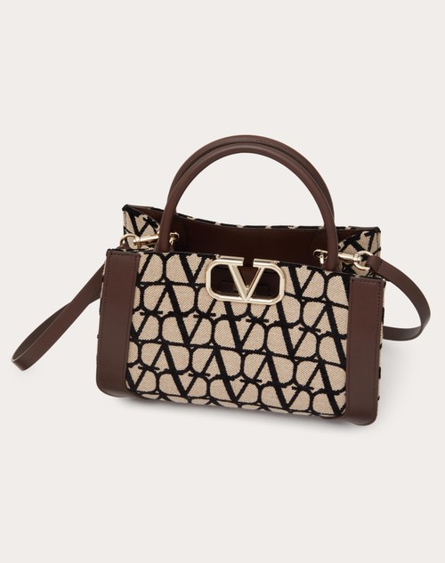 Red Valentino BORSA PICCOLA A MANO VLOGO SIGNATURE TOILE ICONOGRAPHE Offerte