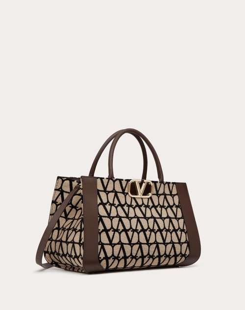 Red Valentino BORSA MEDIA A MANO VLOGO SIGNATURE TOILE ICONOGRAPHE Fino al 55% di sconto