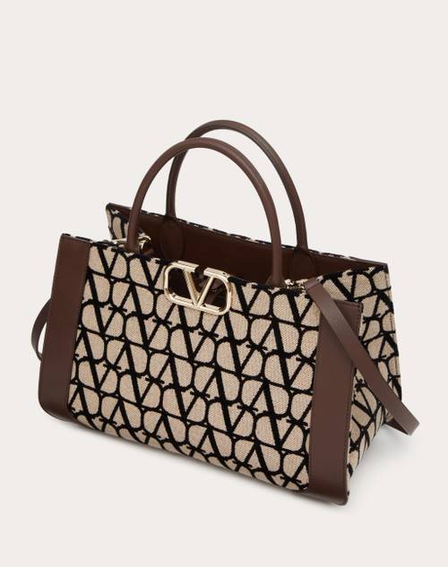 Red Valentino BORSA MEDIA A MANO VLOGO SIGNATURE TOILE ICONOGRAPHE Fino al 55% di sconto
