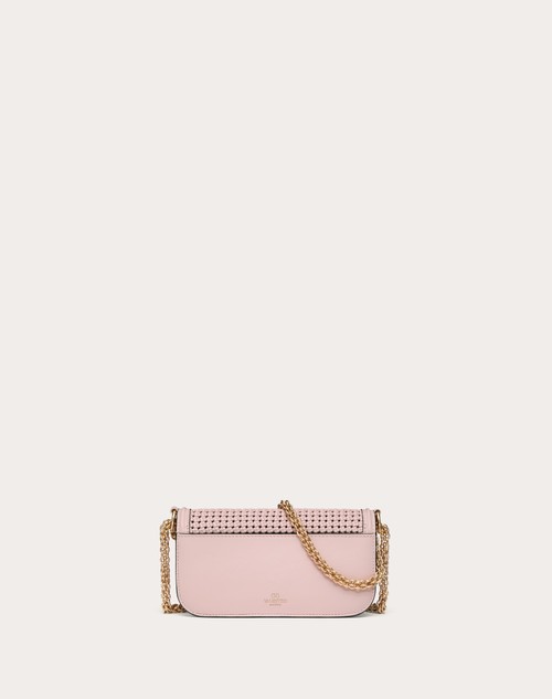 Red Valentino BORSA PICCOLA A SPALLA VALENTINO GARAVANI LOCÒ IN PELLE INTRECCIATA In Saldo