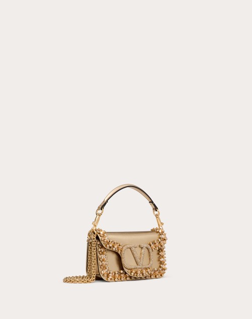 Red Valentino BORSA PICCOLA A SPALLA VALENTINO GARAVANI LOCÒ RICAMATA 2025