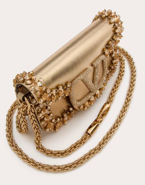 Red Valentino BORSA PICCOLA A SPALLA VALENTINO GARAVANI LOCÒ RICAMATA 2025