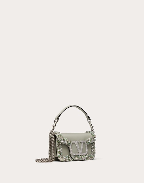 Red Valentino BORSA PICCOLA A SPALLA VALENTINO GARAVANI LOCÒ RICAMATA Italy