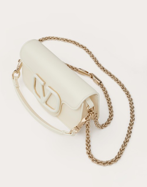 Red Valentino BORSA PICCOLA A SPALLA VALENTINO GARAVANI LOCÒ IN VITELLO Spedizione Gratuita