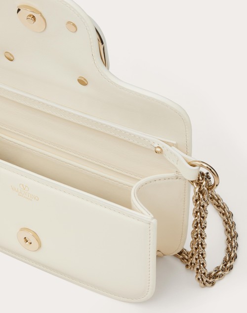 Red Valentino BORSA PICCOLA A SPALLA VALENTINO GARAVANI LOCÒ IN VITELLO Spedizione Gratuita