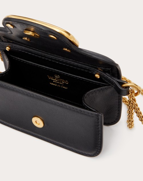 Red Valentino BORSA MICRO CON CATENA VALENTINO GARAVANI LOCÒ IN VITELLO Qualità Garantita