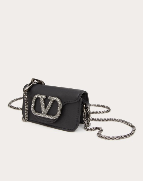 Red Valentino BORSA MICRO CON CATENA VALENTINO GARAVANI LOCÒ CON LOGO GIOIELLO Negozi Online