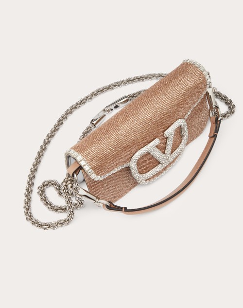 Red Valentino BORSA PICCOLA A SPALLA VALENTINO GARAVANI LOCÒ RICAMATA Prezzo Ridotto