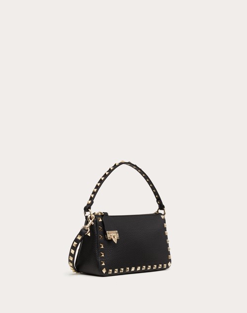 Red Valentino BORSA PICCOLA A TRACOLLA ROCKSTUD IN VITELLO GRANATO Hotsell