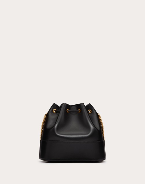 Red Valentino MINI SECCHIELLO CON CATENA VLOGO SIGNATURE IN NAPPA Moda