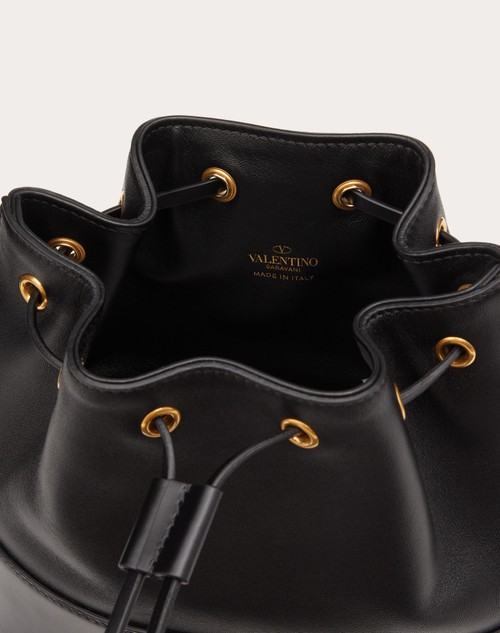 Red Valentino MINI SECCHIELLO CON CATENA VLOGO SIGNATURE IN NAPPA Moda