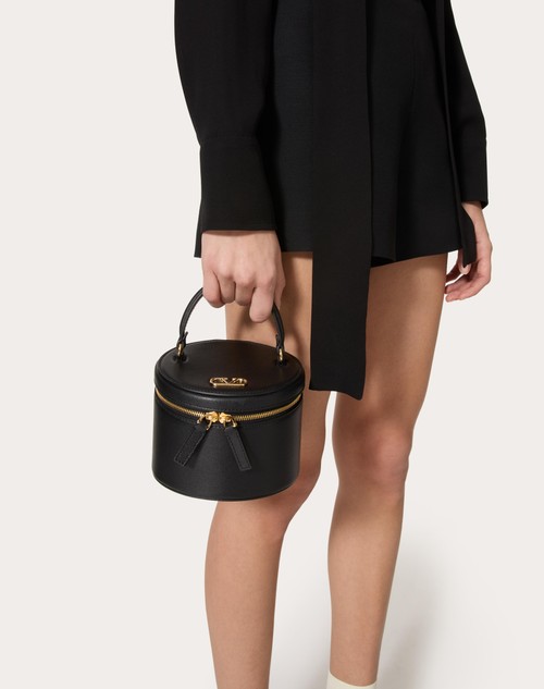 Red Valentino MINI VANITY PORTA GIOIELLI VLOGO SIGNATURE IN VITELLO Italy