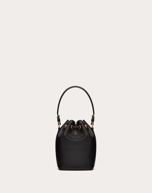 Red Valentino MINI BORSA A SECCHIELLO VLOGO SIGNATURE IN NAPPA Italia