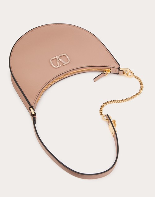 Red Valentino MINI HOBO VLOGO SIGNATURE IN VITELLO CON LOGO GIOIELLO Nuovo