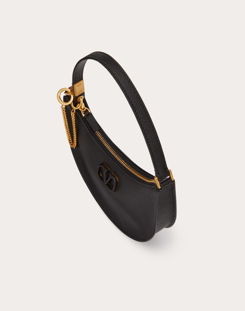Red Valentino MINI HOBO VLOGO SIGNATURE IN VITELLO GRANATO Vendita